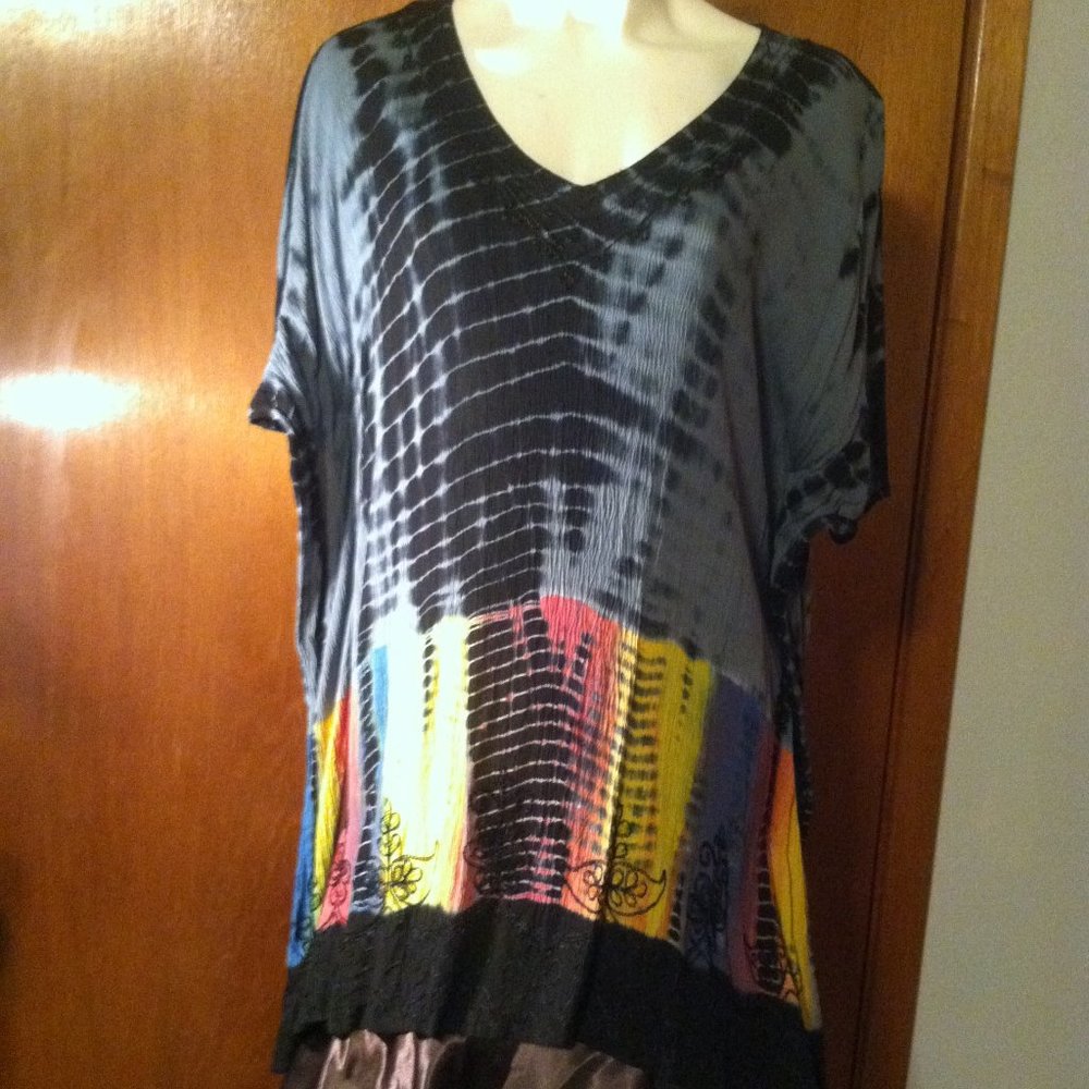 Indian Tropical Casual Top  Free size
